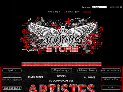 lysisange.com snapshot