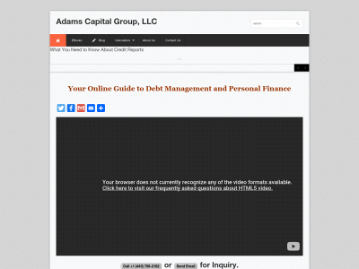 adamscapgroup.com snapshot