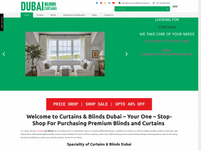 curtainsandblindsdubai.ae snapshot