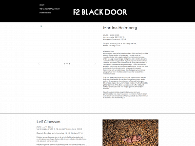 blackdoorgallery.se snapshot