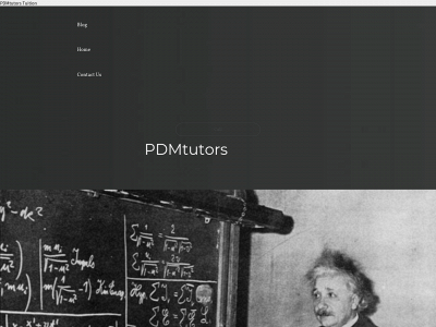 pdmtutors.co.uk snapshot