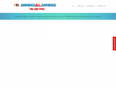 awningsallawnings.com snapshot