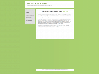 doitlikeaboss.se snapshot
