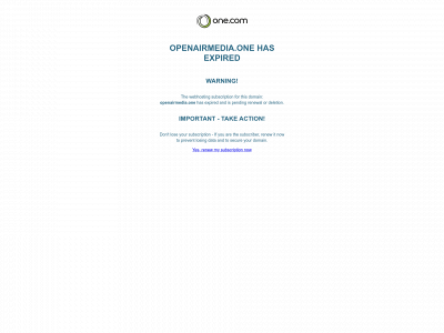 openairmedia.one snapshot