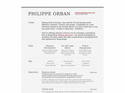 philippeorban.com snapshot