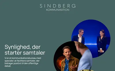 sindbergkommunikation.dk snapshot