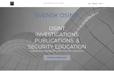 svenskosint.se snapshot
