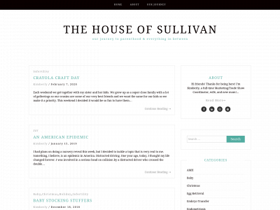 thehouseofsullivan.com snapshot