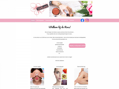 beauty-deroos.be snapshot
