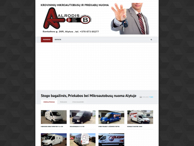 alrodis.lt snapshot