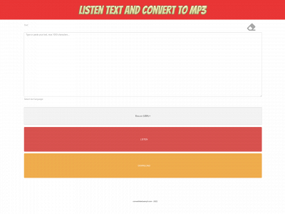 convertirtextoamp3.com snapshot