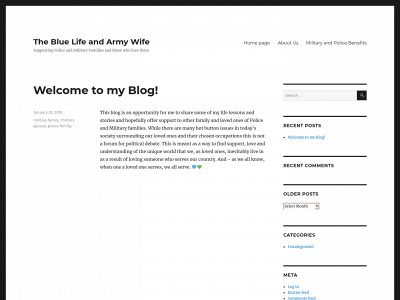 thebluelifeandarmywife.com snapshot