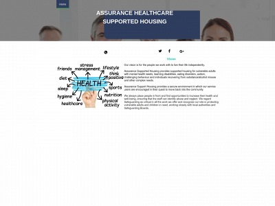 assurancehealthcare.co.uk snapshot