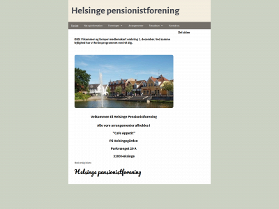 helsingepensionistforening.dk snapshot
