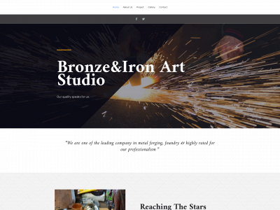 bronze-iron.com snapshot