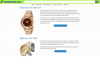 timepieces4u.com snapshot
