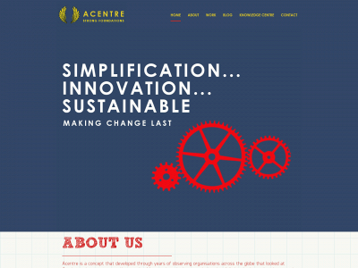 acentre.co.uk snapshot