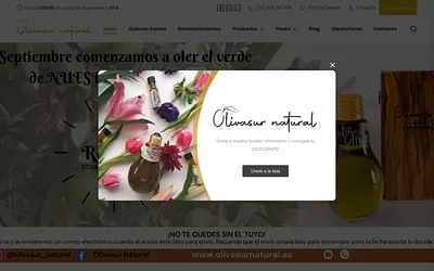 olivasurnatural.es snapshot