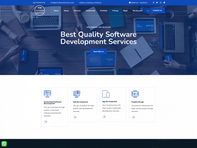 kmsoftwareservices.com snapshot