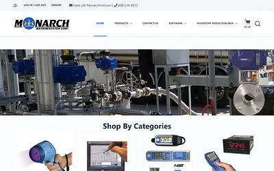 monarchinstrumentation.com snapshot