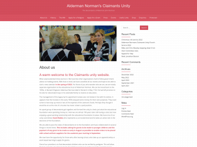 alderman-normans-claimants-unity.org.uk snapshot