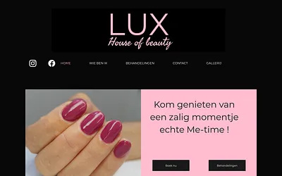luxhouseofbeauty.be snapshot