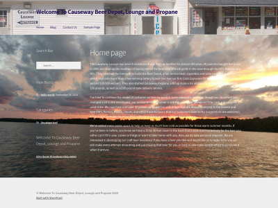 causewaybeerdepot.com snapshot