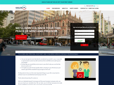 everydaypa.com.au snapshot