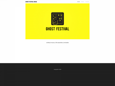 www.ghostfestivalmusic.com snapshot