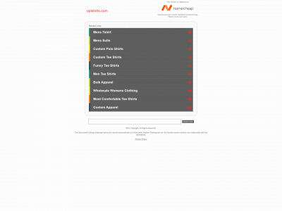 optshirts.com snapshot