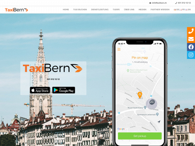 taxibern.ch snapshot