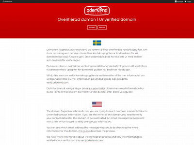 fagerstastadshotell.com snapshot