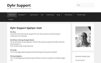 dyhrsupport.dk snapshot