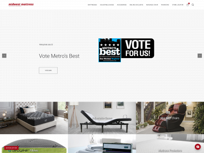 midwest-mattress.com snapshot