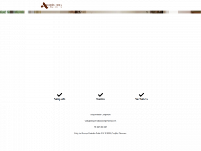 arquimedescarpinteria.com snapshot