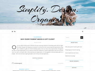 simplifydesignorganize.com snapshot