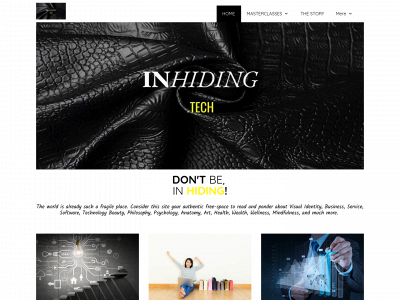 inhiding.tech snapshot