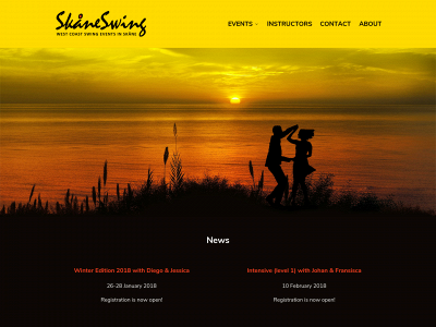 skaneswing.se snapshot