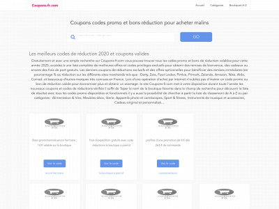 coupons-fr.com snapshot