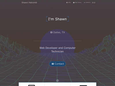 shawnhalcomb.com snapshot