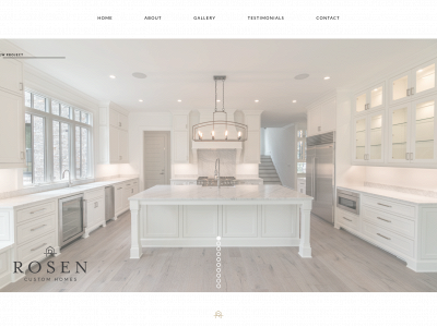 rosencustomhomes.com snapshot