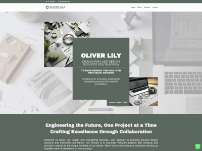 oliverlily.co.za snapshot
