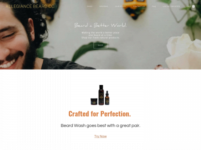 www.allegiancebeard.com snapshot