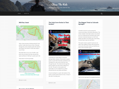 chasetheride.com snapshot
