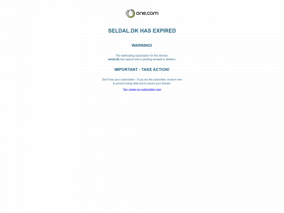 seldal.dk snapshot
