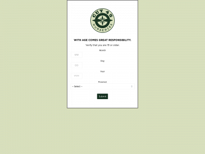 cut45nurseries.com snapshot