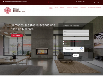 www.inversionesurbanhomes.com snapshot