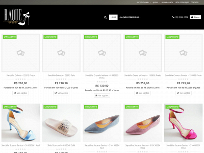 raquecalcados.com.br snapshot