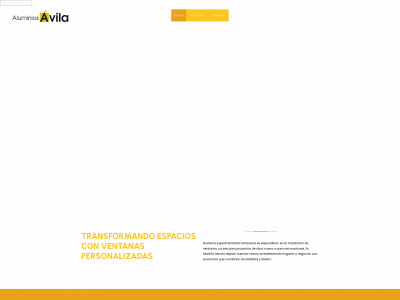 aluminiosavila.es snapshot