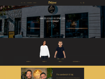 delicious-store.dk snapshot